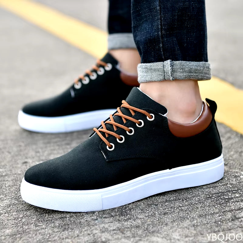 Men's Casual Canvas Sneakers - 2022 Collection