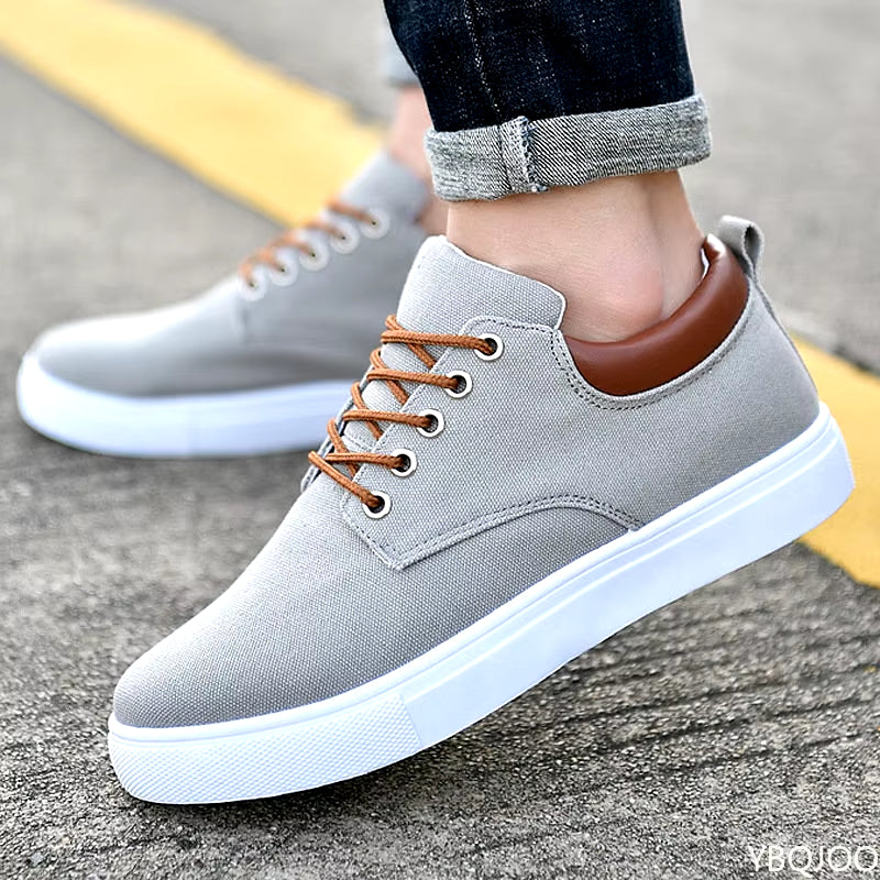 Men's Casual Canvas Sneakers - 2022 Collection