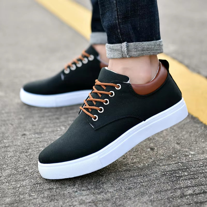 Men's Casual Canvas Sneakers - 2022 Collection
