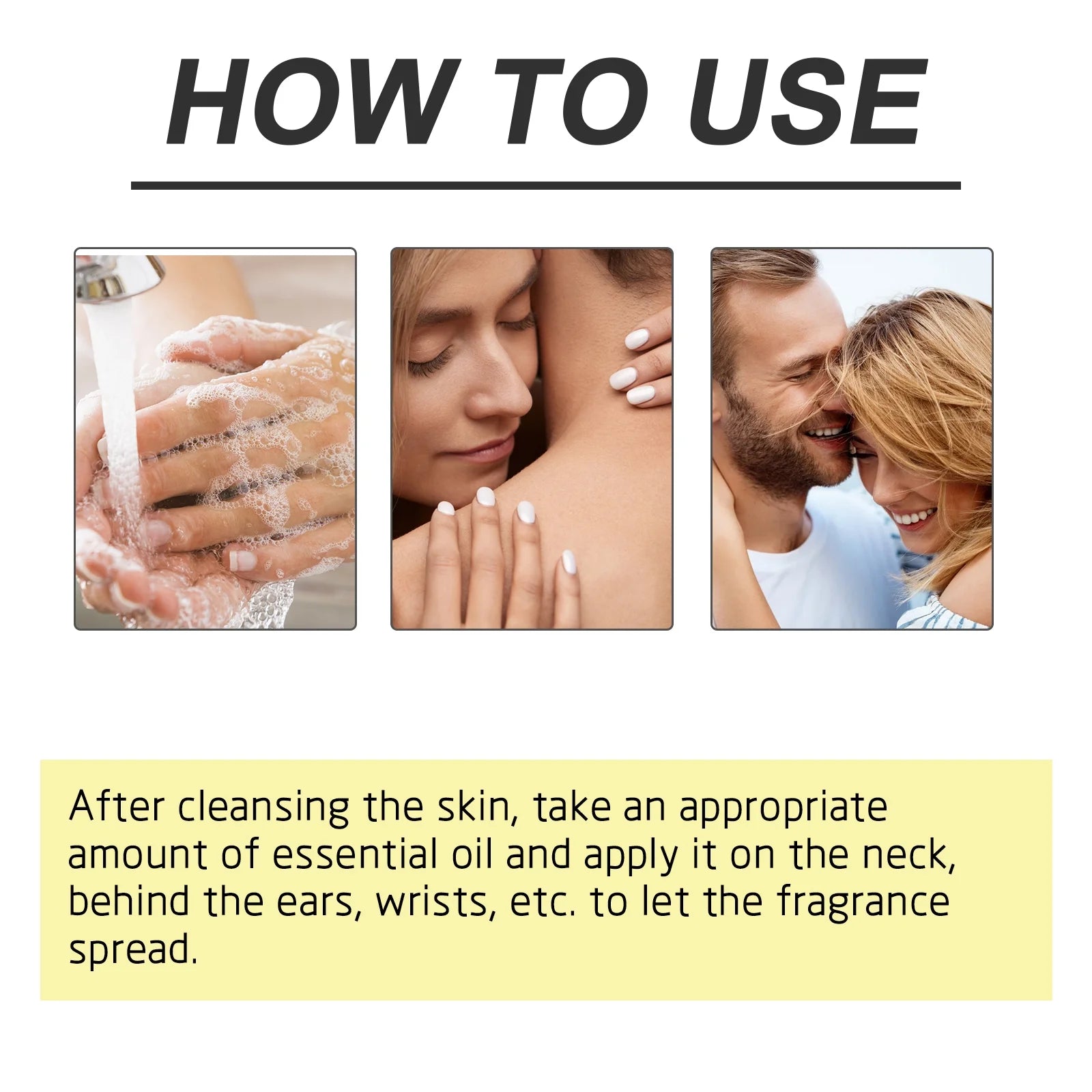 Men'S Essential Oil, Natural Fresh Body Fragrance Essential Oil for Men and Women Lasting Fragrance