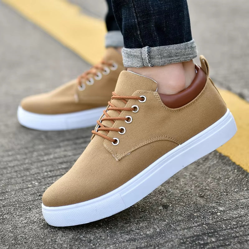 Men's Casual Canvas Sneakers - 2022 Collection