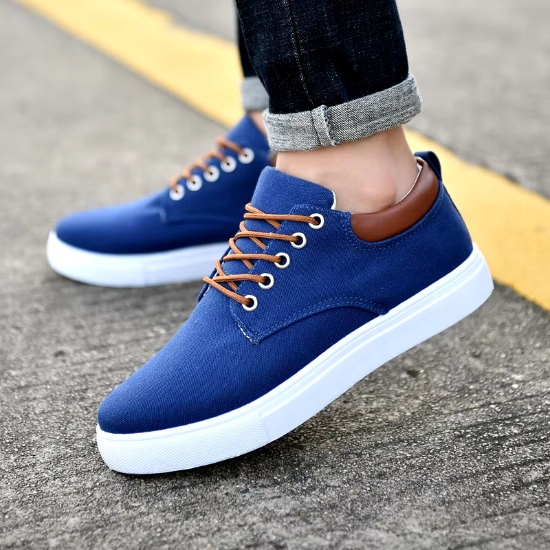 Men's Casual Canvas Sneakers - 2022 Collection