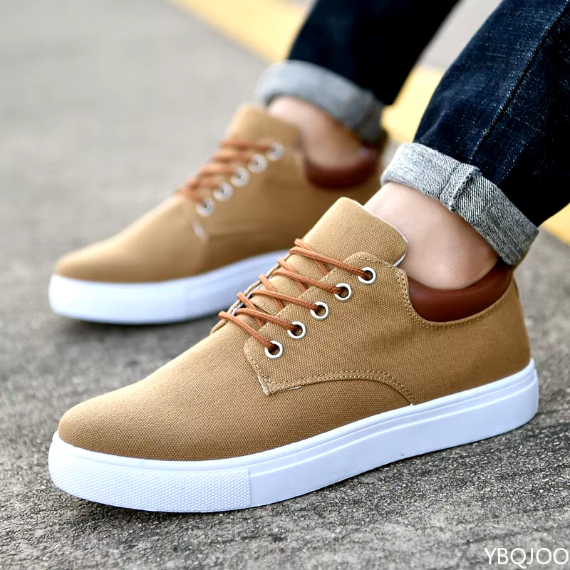 Men's Casual Canvas Sneakers - 2022 Collection