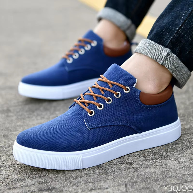 Men's Casual Canvas Sneakers - 2022 Collection