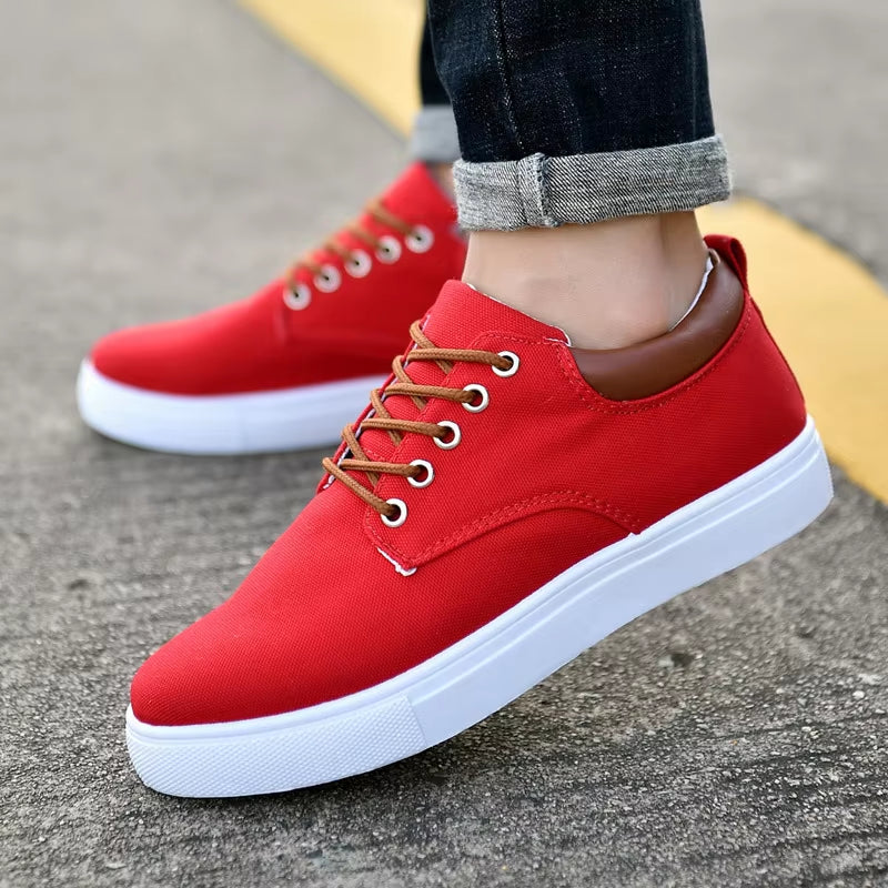 Men's Casual Canvas Sneakers - 2022 Collection