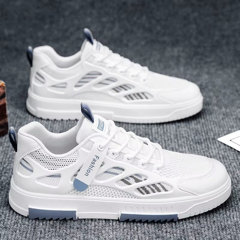 New Men'S Canvas Shoes Fashion Comfortable Sneakers Mesh Breathable Running Shoes for Men Outdoor Casual Shoes Tenis Para Hombre